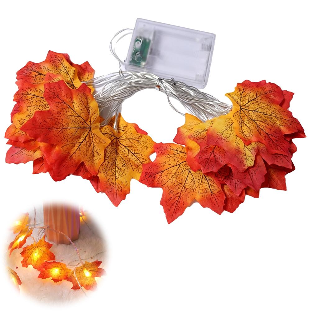 Led Fairy String Lights - Maple Leaf Garland String Lights LED