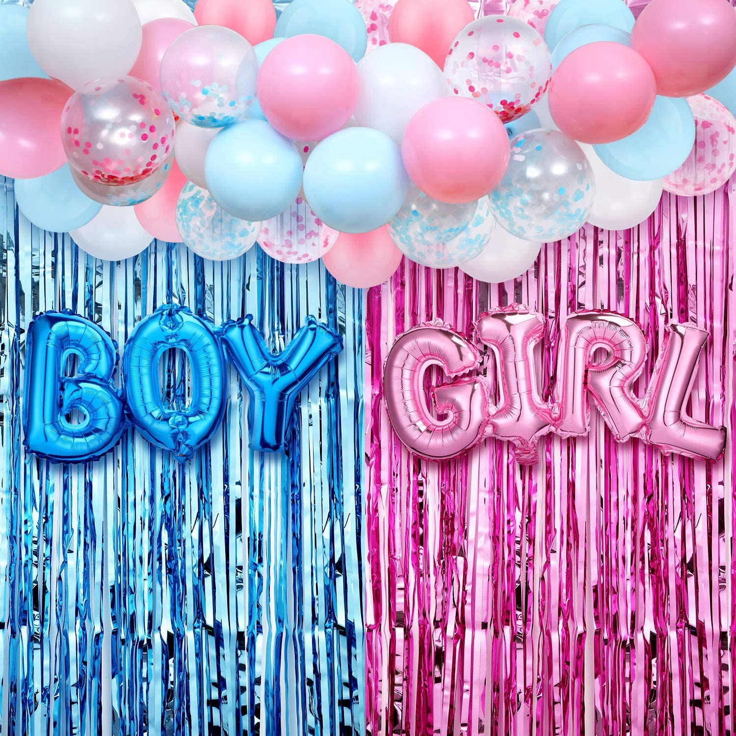 Tinsel Garland Decoration - 35 Chiếc Giới Tính Tiết Lộ