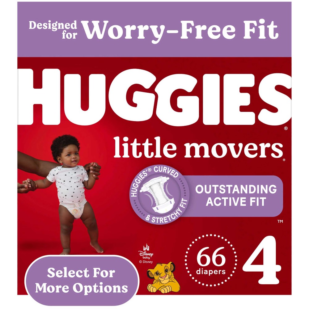 Huggies Diaper Little Movers - Huggies Little Movers Size 4 Diapers