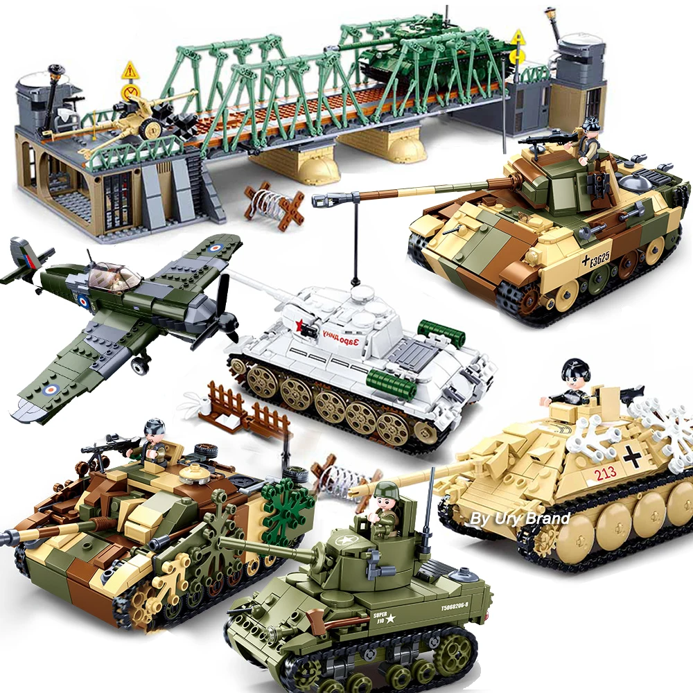 Lego Set Creator - Bộ Lắp Ráp WW2 Quân Sự