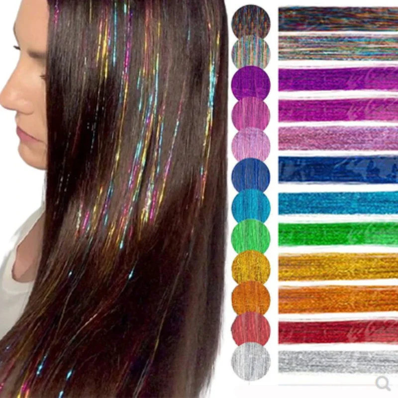 93cm Sparkle Hair Tinsel Rainb - đánh giá và giá Tinsel Garland Decoration