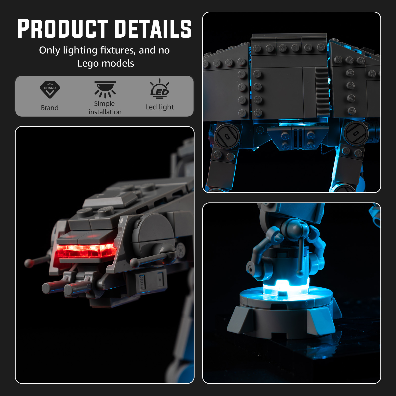 LED Light Set Suitable for Leg - đánh giá và giá Lego Set Technic