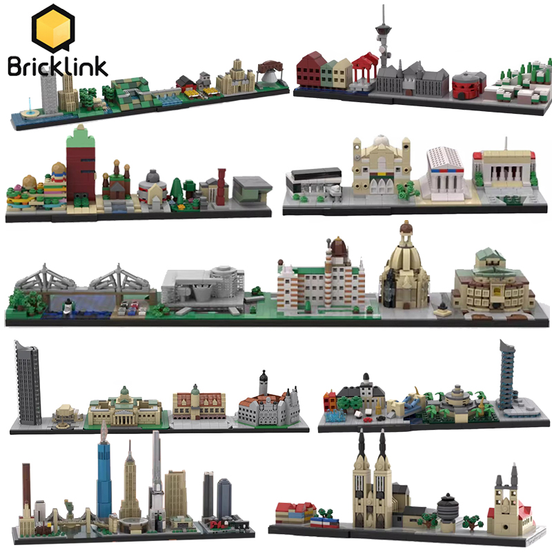 Bricklink MOC City Skyline Arc - đánh giá và giá Lego Set Creator