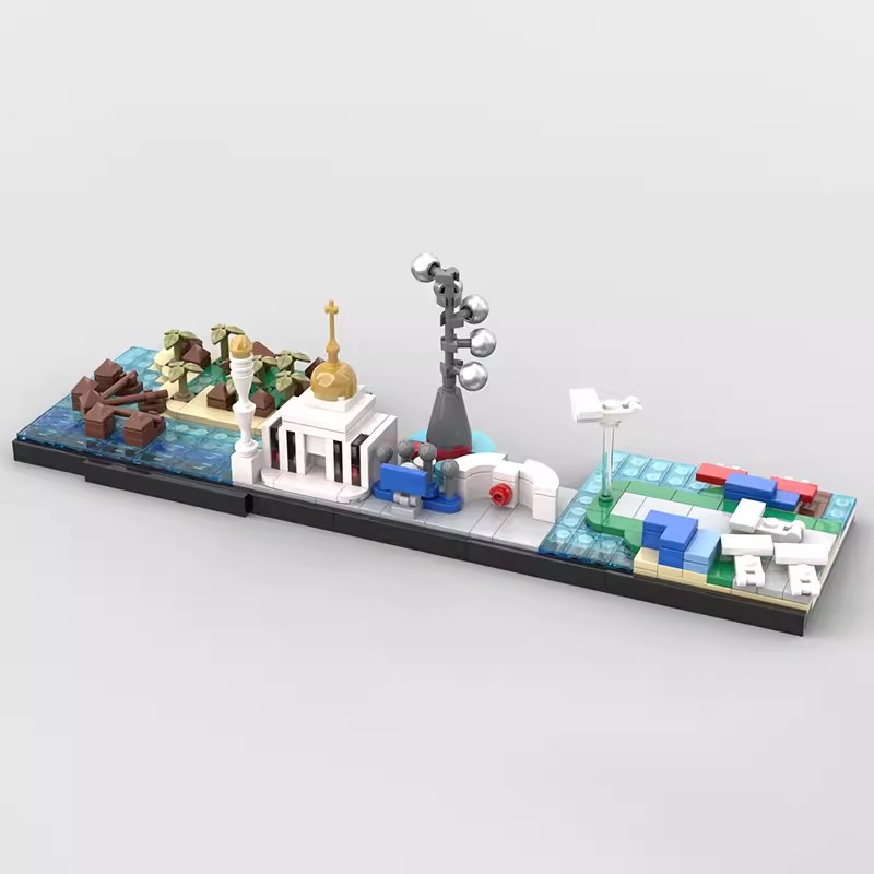 Bricklink MOC City Skyline Arc - đánh giá và giá Lego Set Creator