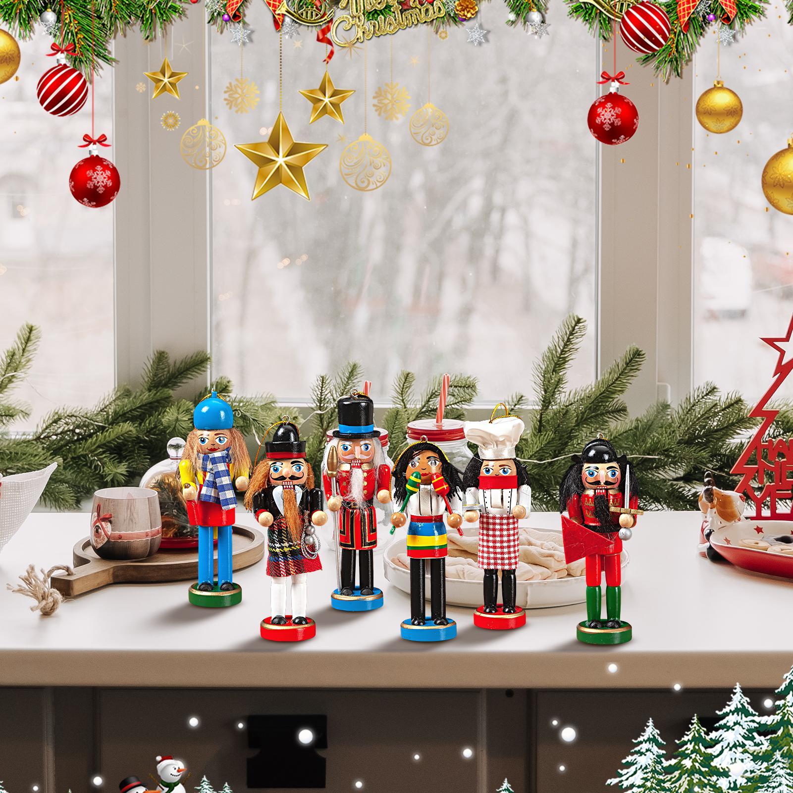 Nutcracker Christmas Decor 6 P - đánh giá và giá Nutcracker Figurine