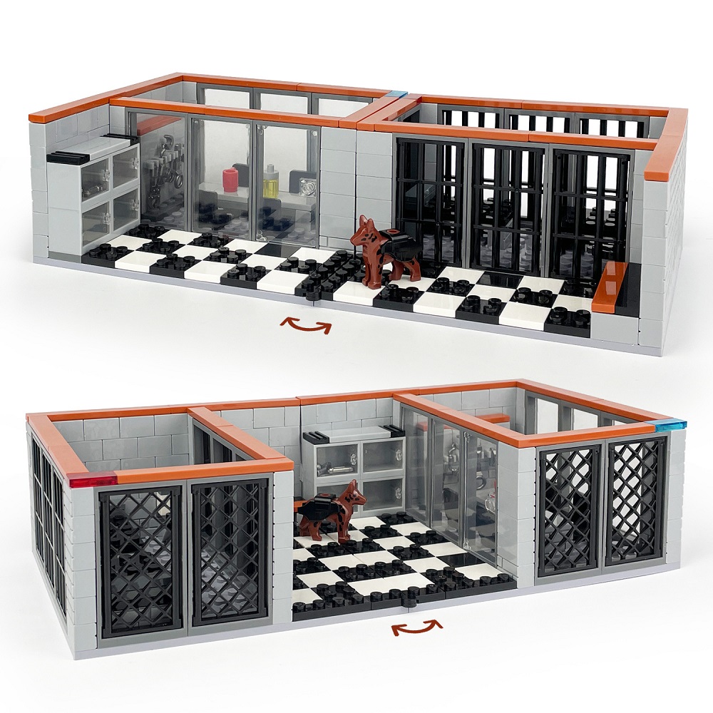 302PCS Prison City Police Stat - đánh giá và giá Lego Set Creator