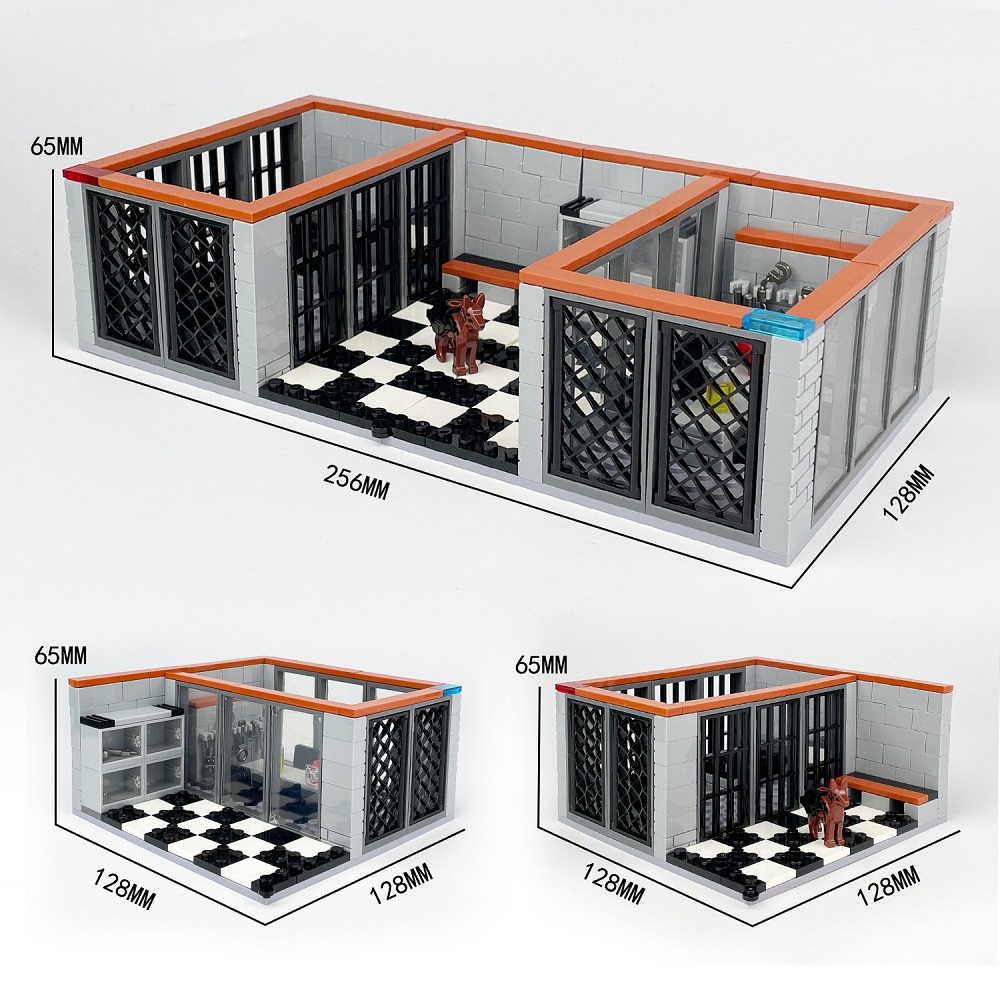 302PCS Prison City Police Stat - đánh giá và giá Lego Set Creator