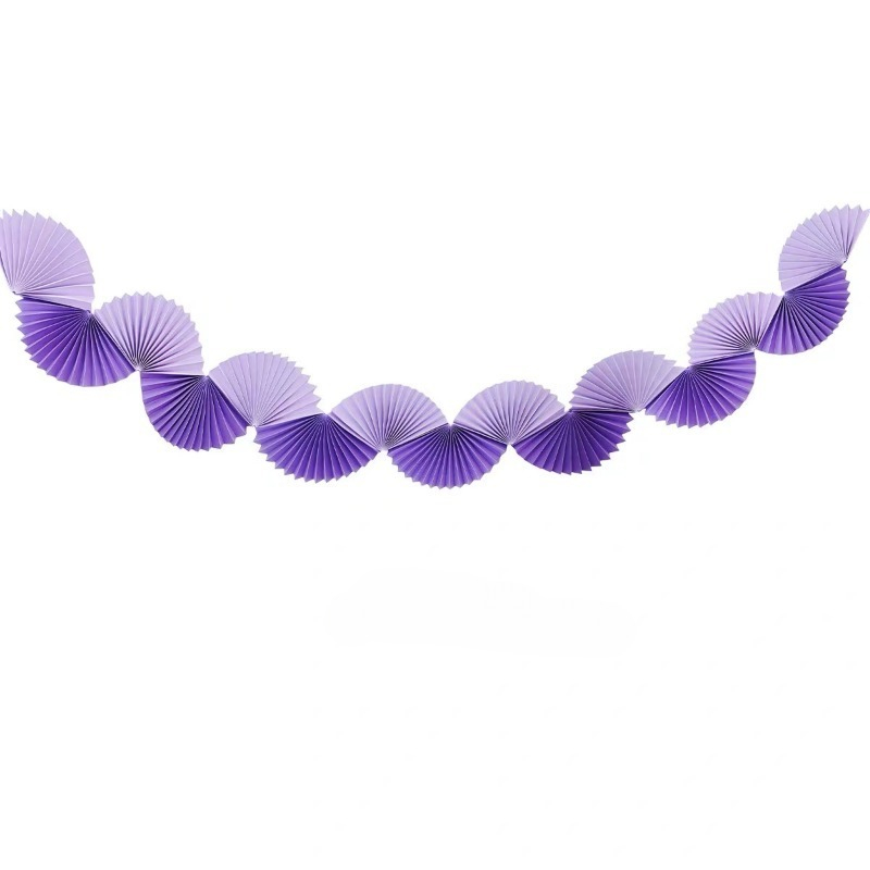 Purple Silver Party Paper 3D F - đánh giá và giá Tinsel Garland Decoration