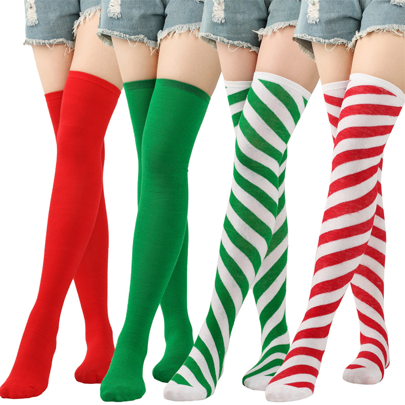 Women Over Knee Socks Christma - đánh giá và giá Christmas Stocking Hanging