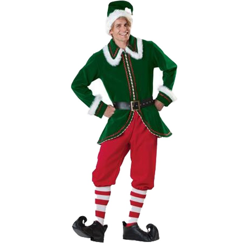 Santa Claus Costume Women Men  - đánh giá và giá Elf Costume Christmas