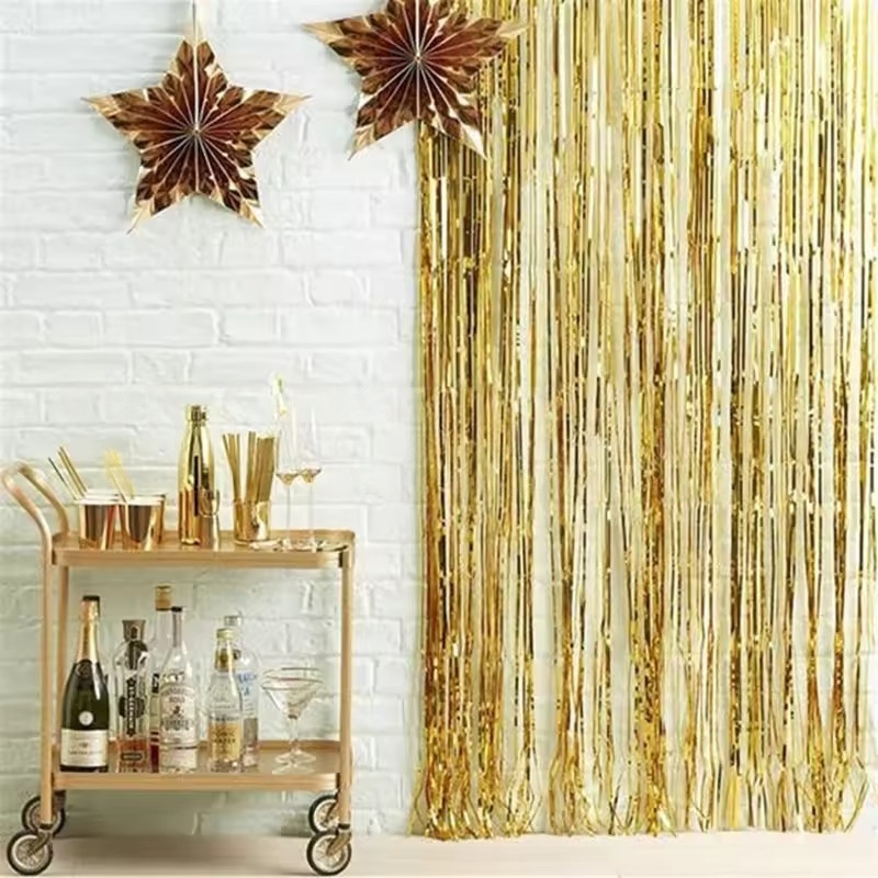 1/2/3Pack Glitter Party Backdr - đánh giá và giá Tinsel Garland Decoration