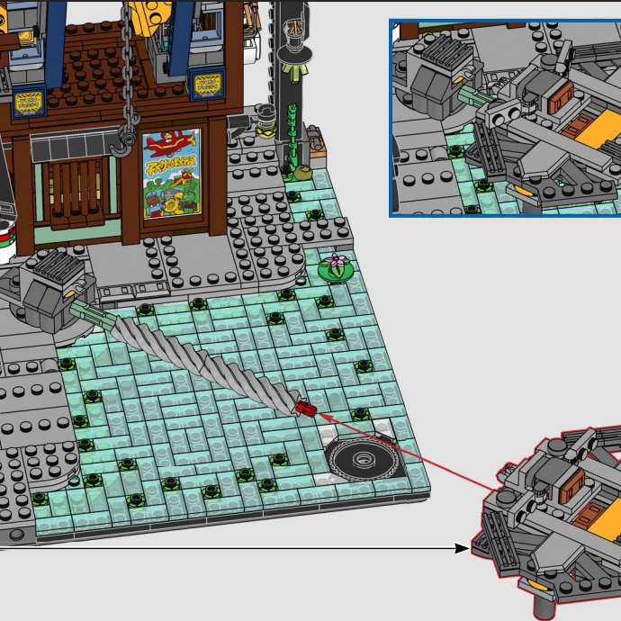 Robot Repair Factory Building  - đánh giá và giá Lego Set Technic