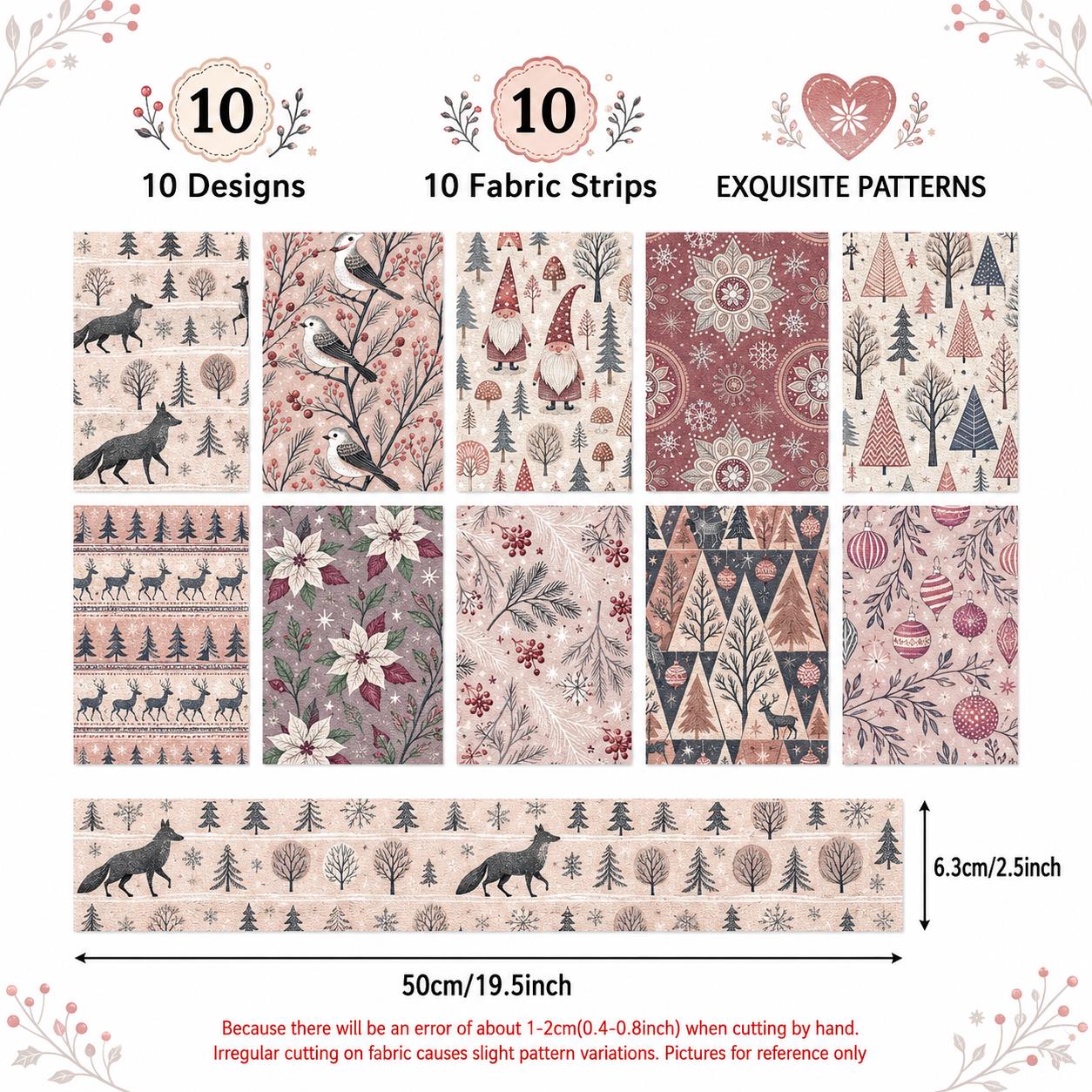 10pcs Christmas Pattern Jelly  - đánh giá và giá Christmas Table Runner