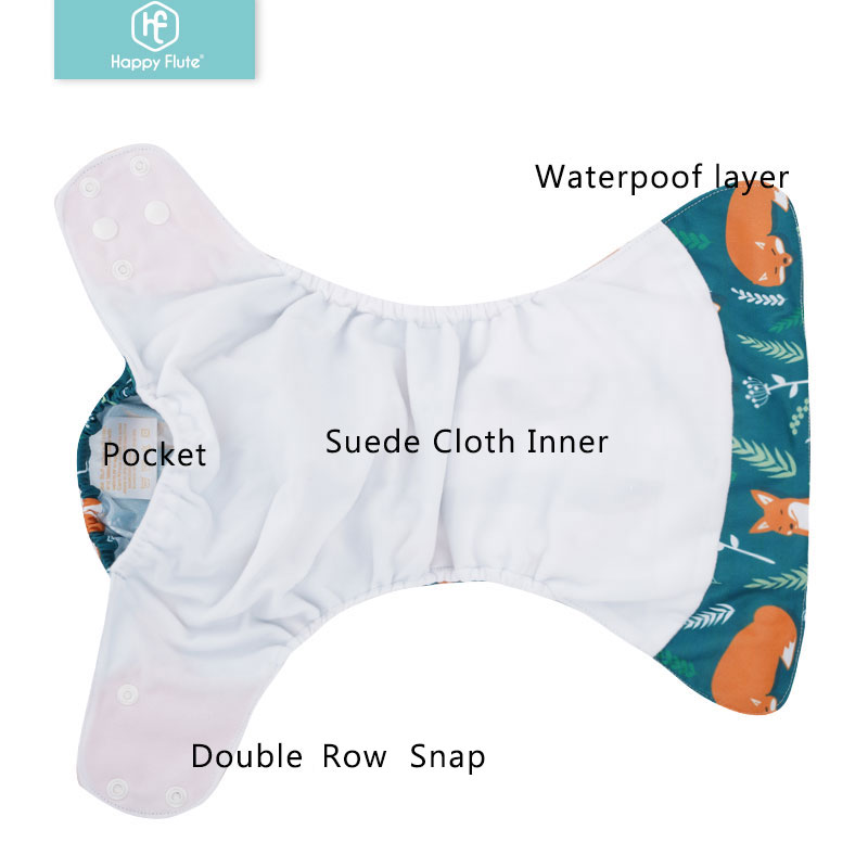 HappyFlute 8 diapers+8 Inserts - đánh giá và giá Pampers Diaper Premium Care