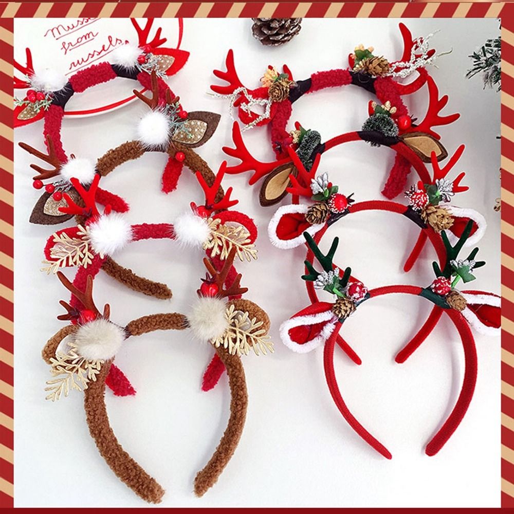 Christmas Decoration Christmas - đánh giá và giá Reindeer Antlers Headband